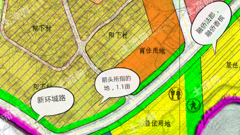 福清市北区阳下街道融侨香槟附近1.1亩地出售