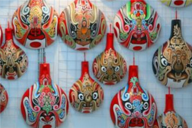 西安土特产---木马勺脸谱